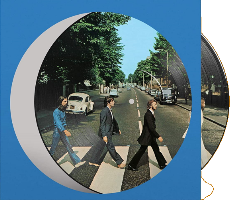 The Beatles - 1969 Abby Road - Picture Disc vinyl LP  - 219 kr.